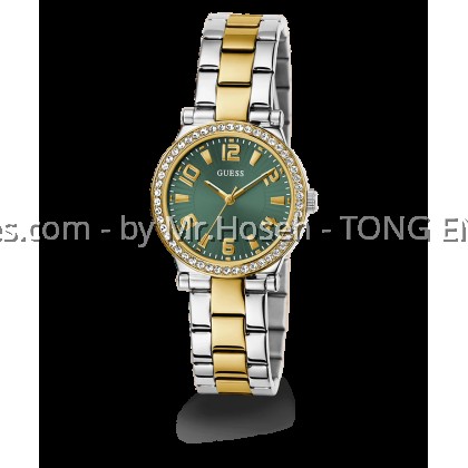 GUESS Ladies 2-Tone Analog 32mm Watch GW0686L2