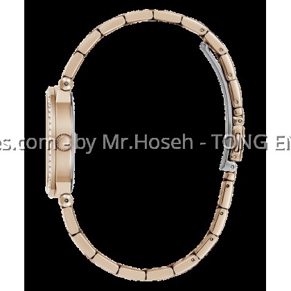GUESS Ladies Rose Gold Tone Analog 32mm Watch GW0686L3