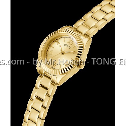 GUESS Mini Luna Ladies Gold Tone Analog 30mm Watch GW0687L2