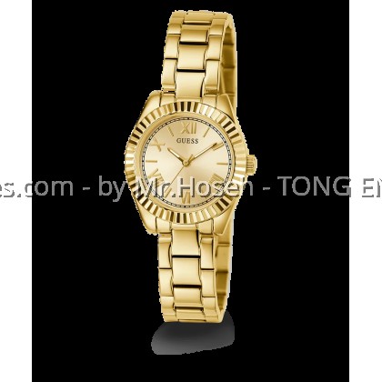 GUESS Mini Luna Ladies Gold Tone Analog 30mm Watch GW0687L2
