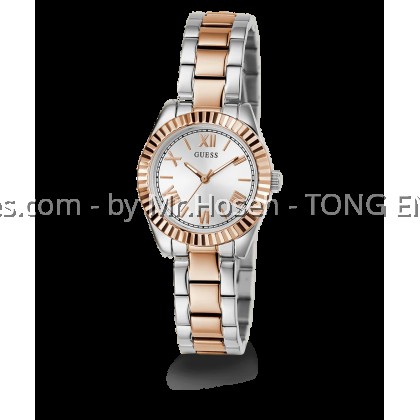 GUESS Mini Luna Ladies 2-Tone Analog 30mm Watch GW0687L3 GUESS Mini Luna Ladies 2-Tone Analog 30mm Watch GW0687L3
