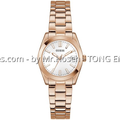 Guess Ladies Alice Rose Gold Tone Date 32mm Watch GW0934L4