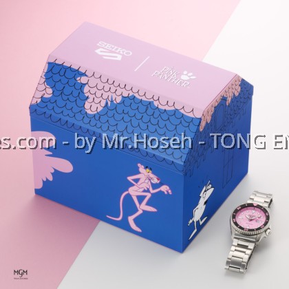 Seiko 5 Sport x Pink Panther Limited Edition SRPM07K1