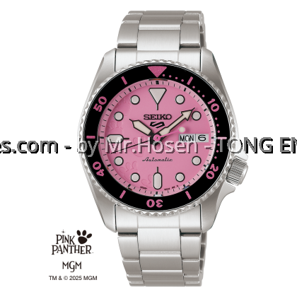 Seiko 5 Sport x Pink Panther Limited Edition SRPM07K1