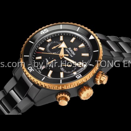 Rado Captain Cook High-Tech Ceramic Automatic Chronograph 43mm R32190153 Rado Captain Cook High-Tech Ceramic Automatic Chronograph 43mm R32190153