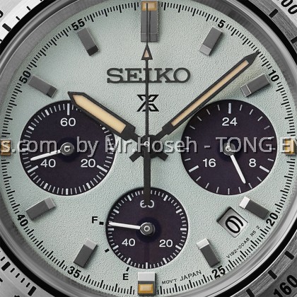 Seiko Prospex Solar Speedtimer ‘Youngtimer’ in Mint green SSC965P1 Seiko Prospex Solar Speedtimer ‘Youngtimer’ in Mint green SSC965P1
