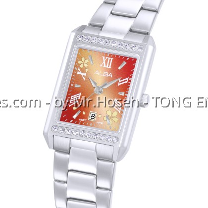 Alba SignA Quartz Rectangle Lady's AH7FA7X1 Alba SignA Quartz Rectangle Lady's AH7FA7X1