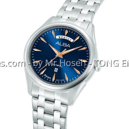 Alba Prestige Day-Date Sapphire Quartz Watch A6B005X1