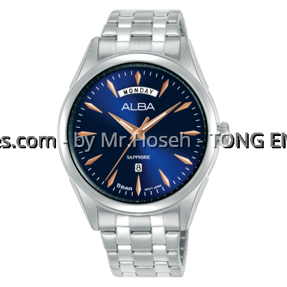 Alba Prestige Day-Date Sapphire Quartz Watch A6B005X1