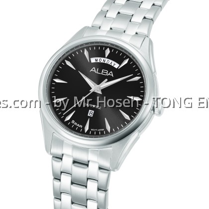Alba Prestige Day-Date Sapphire Quartz Watch A6B009X1