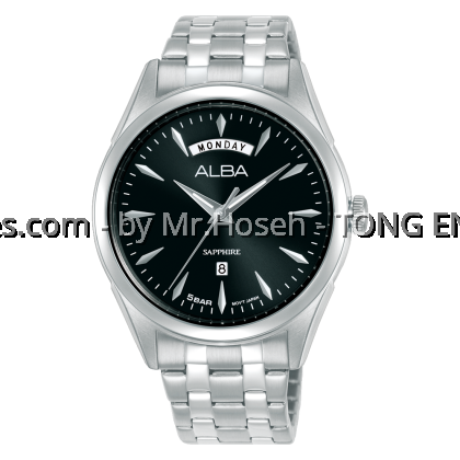 Alba Prestige Day-Date Sapphire Quartz Watch A6B009X1