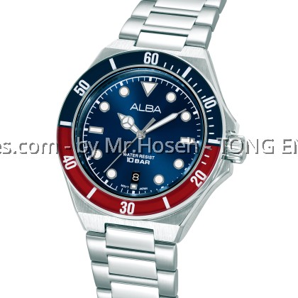 Alba Active Sport 'Pepsi' Quartz AS9W09X1