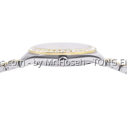 Alba Fashion Crystal Bezel Two-Tone Ladies' Quartz AH7FD8X1 Alba Fashion Crystal Bezel Two-Tone Ladies' Quartz AH7FD8X1