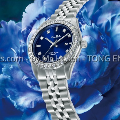 Alba Fashion Crystal Bezel Ladies' Quartz AH7FD9X1 Alba Fashion Crystal Bezel Ladies' Quartz AH7FD9X1