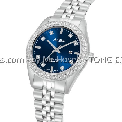 Alba Fashion Crystal Bezel Ladies' Quartz AH7FD9X1 Alba Fashion Crystal Bezel Ladies' Quartz AH7FD9X1
