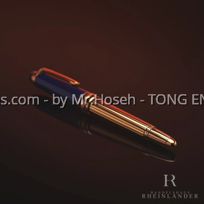 Montblanc Meisterstück Solitaire Lapislazuli Hommage à Wolfgang Amadeus Mozart Fountain Pen + CD Set 20114M