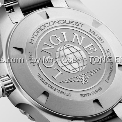 LONGINES HYDROCONQUEST QUARTZ 42mm L3.769.4.06.6 L37694066 LONGINES HYDROCONQUEST QUARTZ 42mm L3.769.4.06.6 L37694066