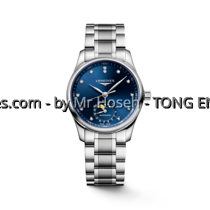 LONGINES MASTER COLLECTION MOONPHASE 34MM L2.409.4.97.6 L24094976 LONGINES MASTER COLLECTION MOONPHASE 34MM L2.409.4.97.6 L24094976