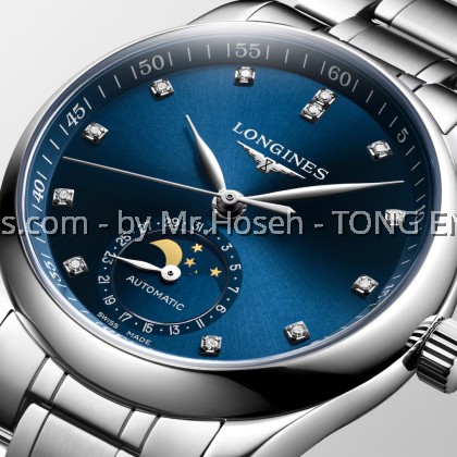 LONGINES MASTER COLLECTION MOONPHASE 34MM L2.409.4.97.6 L24094976 LONGINES MASTER COLLECTION MOONPHASE 34MM L2.409.4.97.6 L24094976