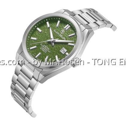 Alain Delon Men Automatic Forest Green Dial Limited Edition AD1978-1392ALE Alain Delon Men Automatic Forest Green Dial Limited Edition AD1978-1392ALE