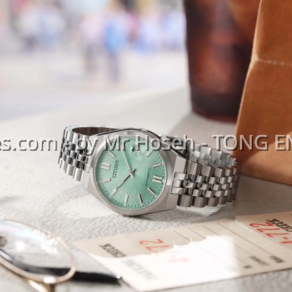 Citizen Mechanical Tsuyosa 60 Ice Green 37mm Men's Watch NK0030-51X Citizen Mechanical Tsuyosa 60 Ice Green 37mm Men's Watch NK0030-51X
