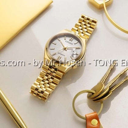 Citizen Mechanical Tsuyosa 60 Yellow Gold 40mm Men's Watch NK0022-50A Citizen Mechanical Tsuyosa 60 Yellow Gold 40mm Men's Watch NK0022-50A