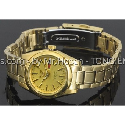 SEIKO 5 CLASSIC GOLD LADIES AUTOMATIC SYMK20K1 SEIKO 5 CLASSIC GOLD LADIES AUTOMATIC SYMK20K1