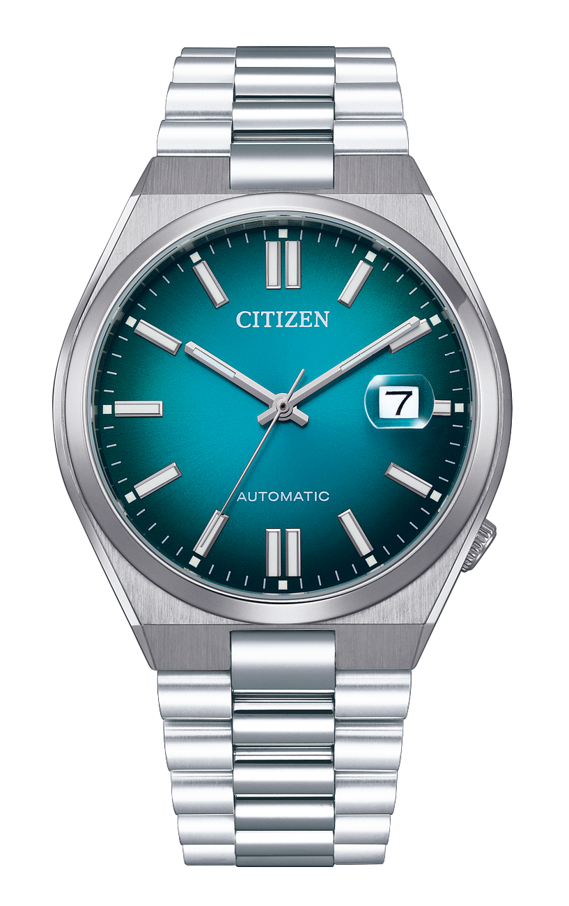 Citizen Mechanical Automatic Gents Tsuyosa Gradient Teal Dial